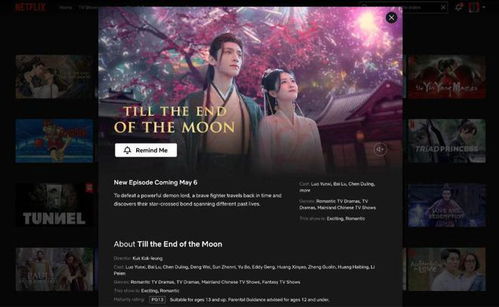 长月烬明 登陆netflix平台,精品影视创作助力讲好中国故事